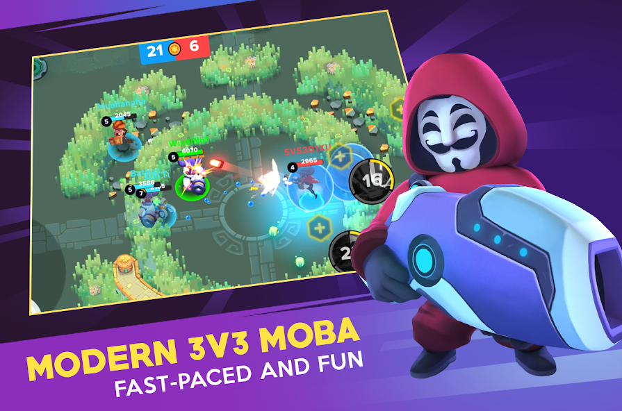 Modern 3V3 Moba